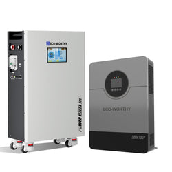ECO-WORTHY 10kW Home Backup Solar Power Bundle | PowerMega 314 51.2V 314Ah Battery and 48V 10000w Off Grid Inverter