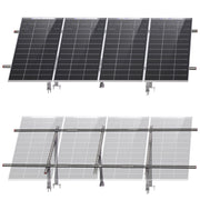 ECO-WORTHY Adjustable Solar Panel Mounting Brackets for 1–4 Pieces of 200W–400W Panels