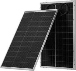 ECO-WORTHY 100W 18V Monocrystalline N-Type Solar Panel High Efficiency Module RV Marine Boat Caravan Off Grid